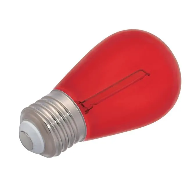 2 Watt (40 Watt Equivalent) S14 Filament LED Light Bulb