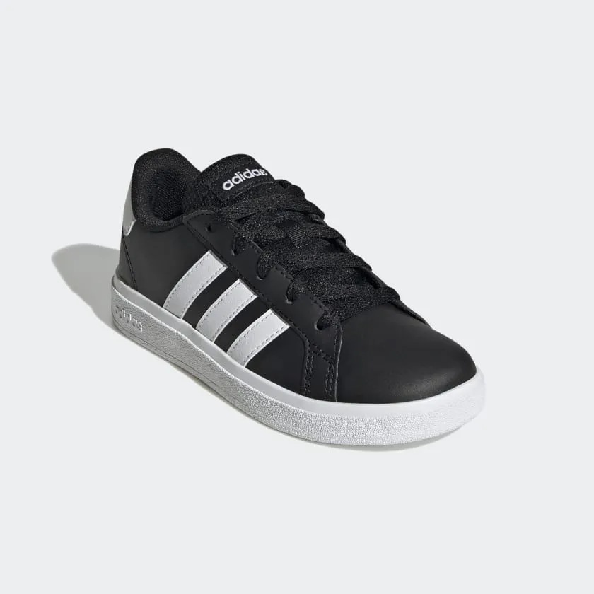 ADIDAS ADVANTAGE K - KIDS - BLACK/WHITE