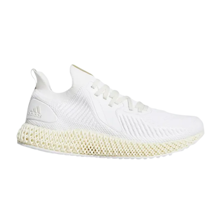 Adidas AlphaEdge 4D 'Off White' Sneakers, white