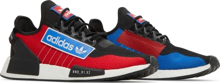 Adidas NMD_R1 V2 'Logo Patch - Team Power Red' sneakers, red