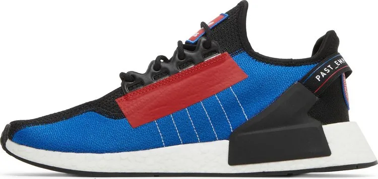 Adidas NMD_R1 V2 'Logo Patch - Team Power Red' sneakers, red