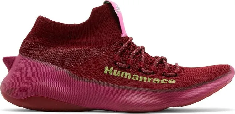 Adidas Pharrell x Human Race Sichona 'Burgundy' Sneakers, Red