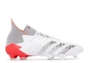 Adidas PREDATOR FREAK.1 FG 'DEMONSKIN - WHITE SOLAR RED' sneakers, white