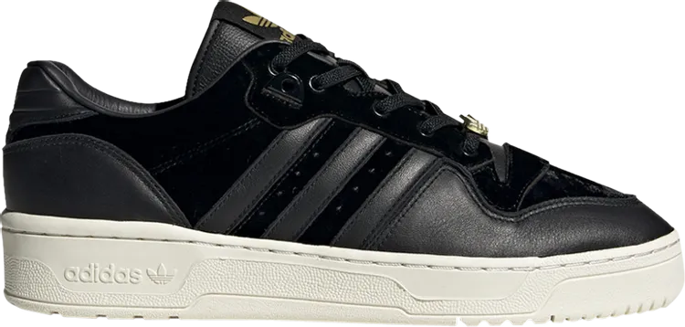 Adidas Rivalry Low 'Velvet Pack - Black' sneakers, black