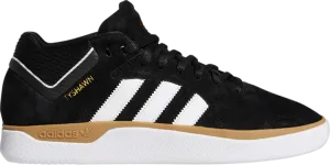 Adidas Tyshawn 'Core Black Gum' Sneakers, Black