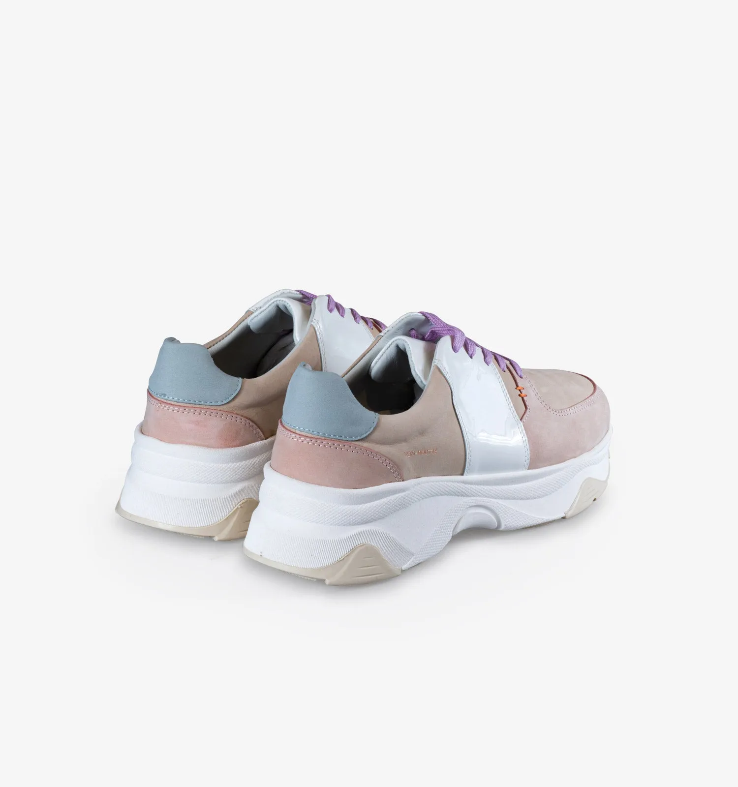 Austin Chunky Sneakers in Multi Pastel