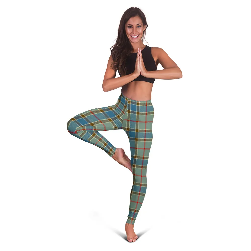 Balfour Blue Tartan Womens Leggings