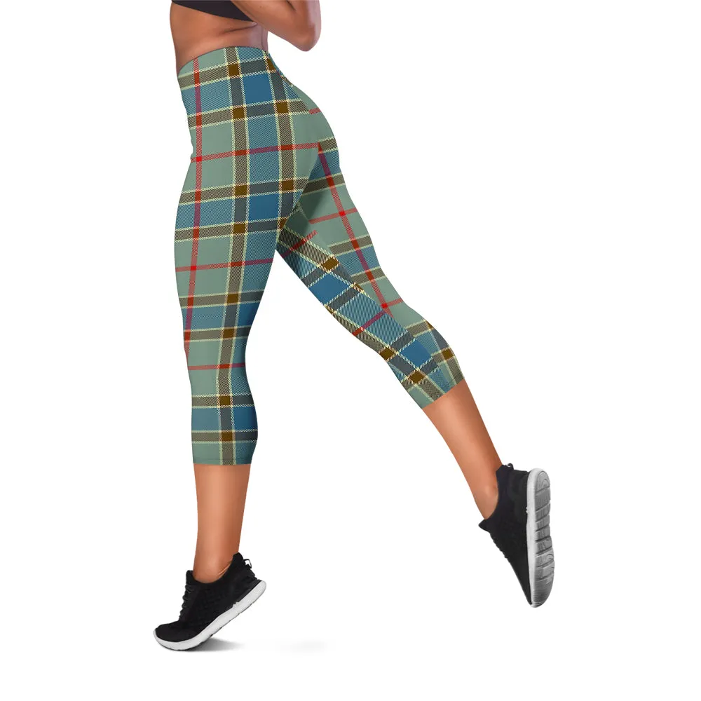 Balfour Blue Tartan Womens Leggings