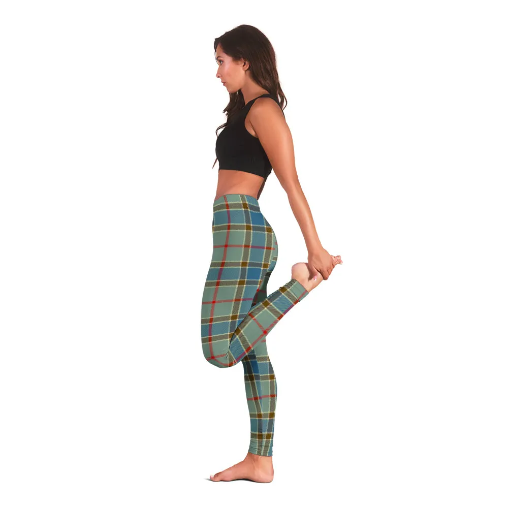 Balfour Blue Tartan Womens Leggings