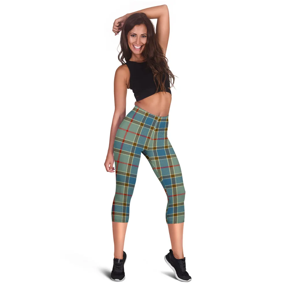 Balfour Blue Tartan Womens Leggings