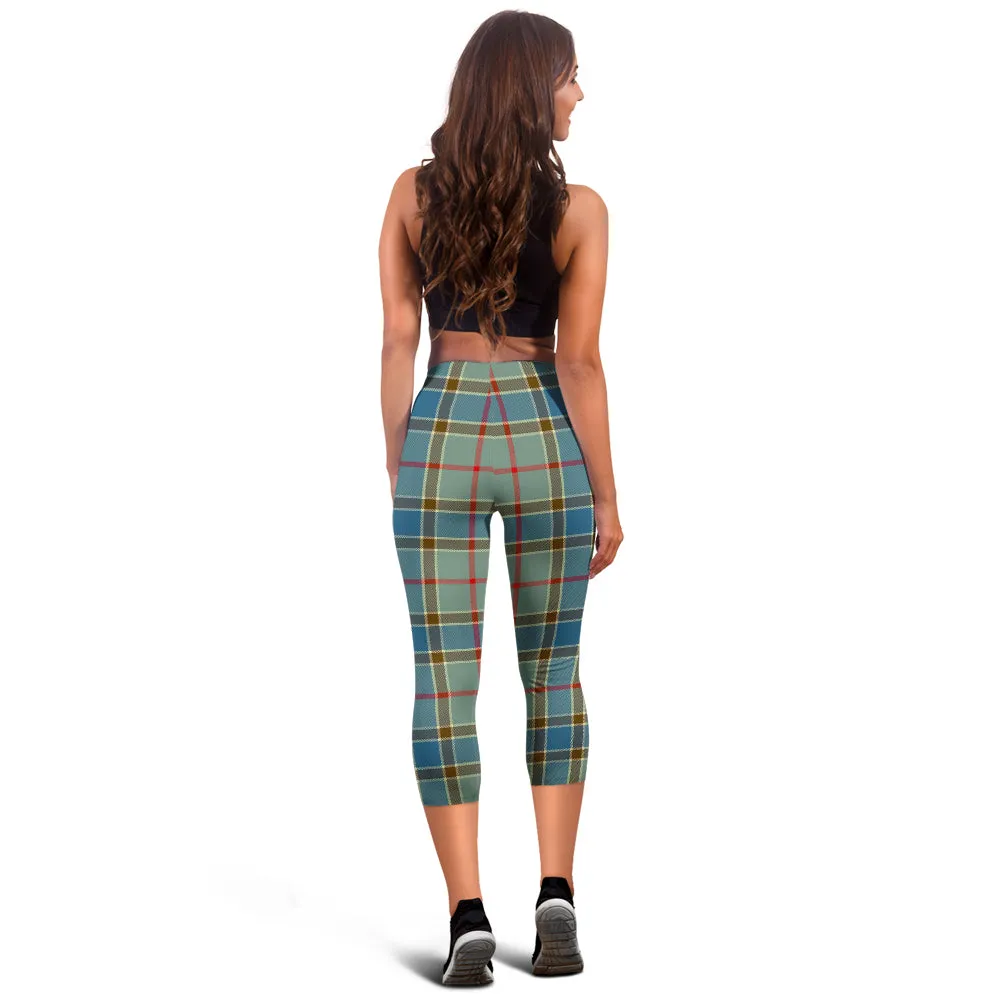 Balfour Blue Tartan Womens Leggings