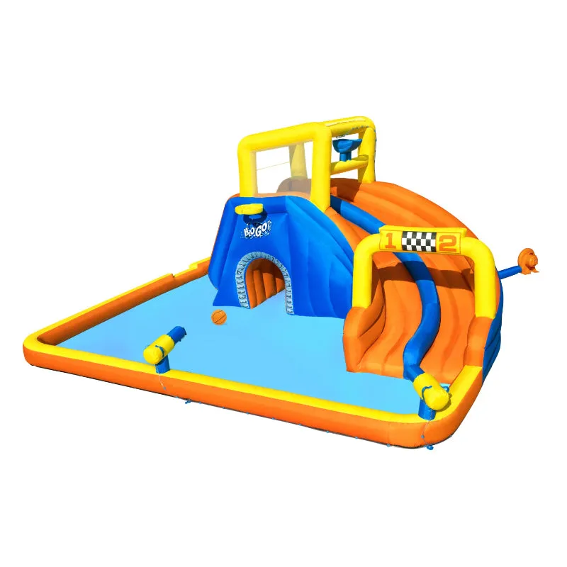 Bestway H2OGO! Super Speedway Mega Water Park (18'1" x 16'6" x 8'8"/5.51m x 5.02m x 2.65m)