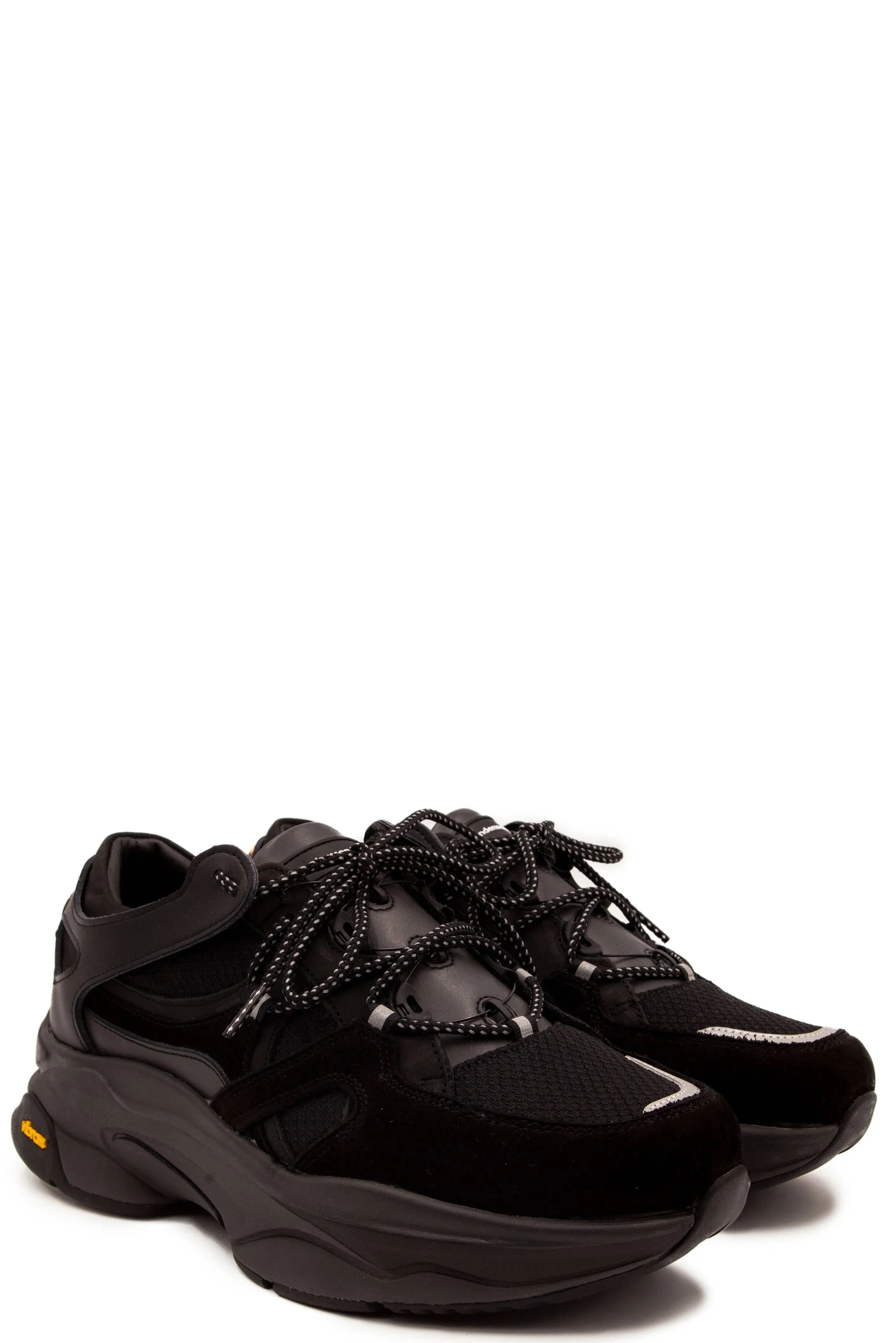 Black Runner Sneakers