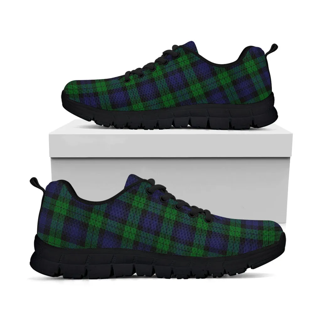 Black Watch Tartan Sneakers