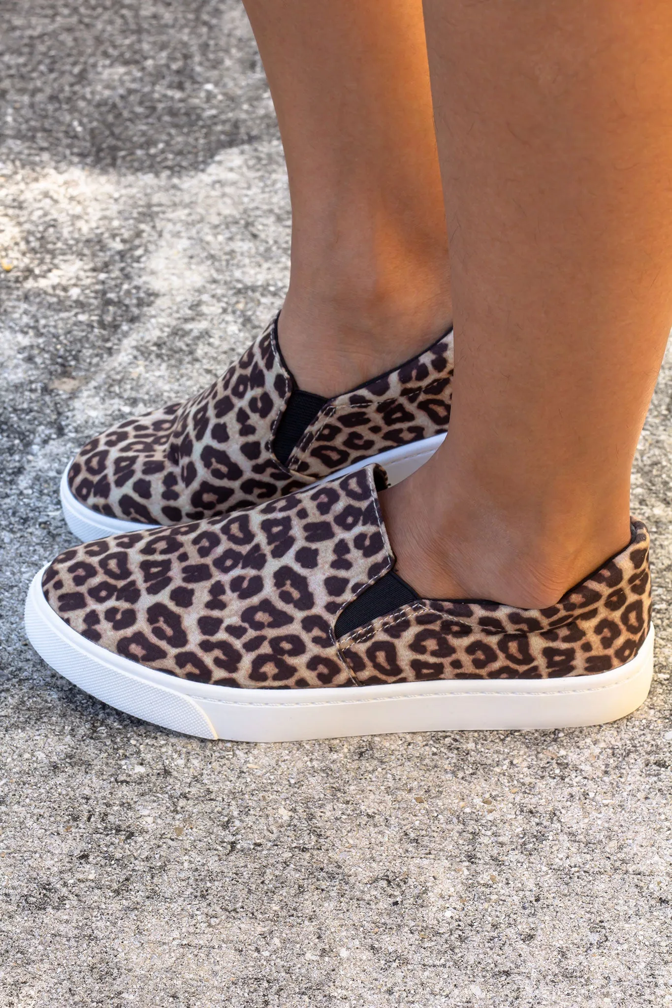 Cheetah Print Sneakers