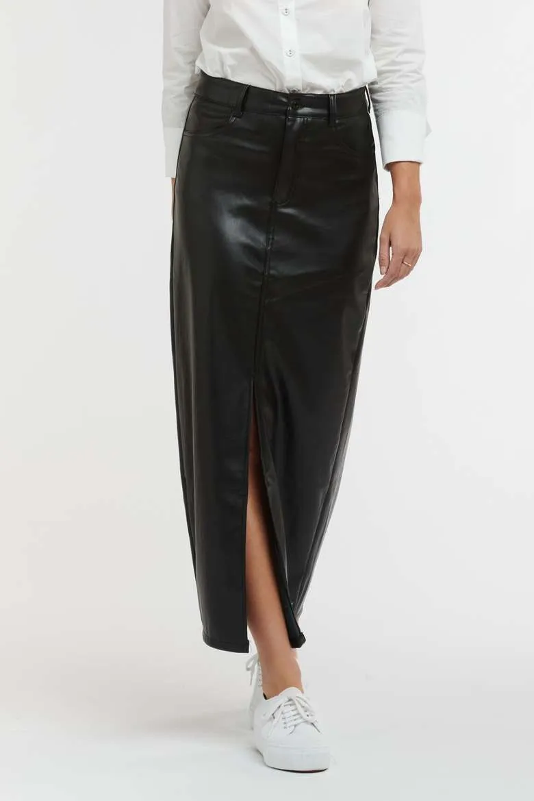 Diva Pleather Skirt by Italian Star