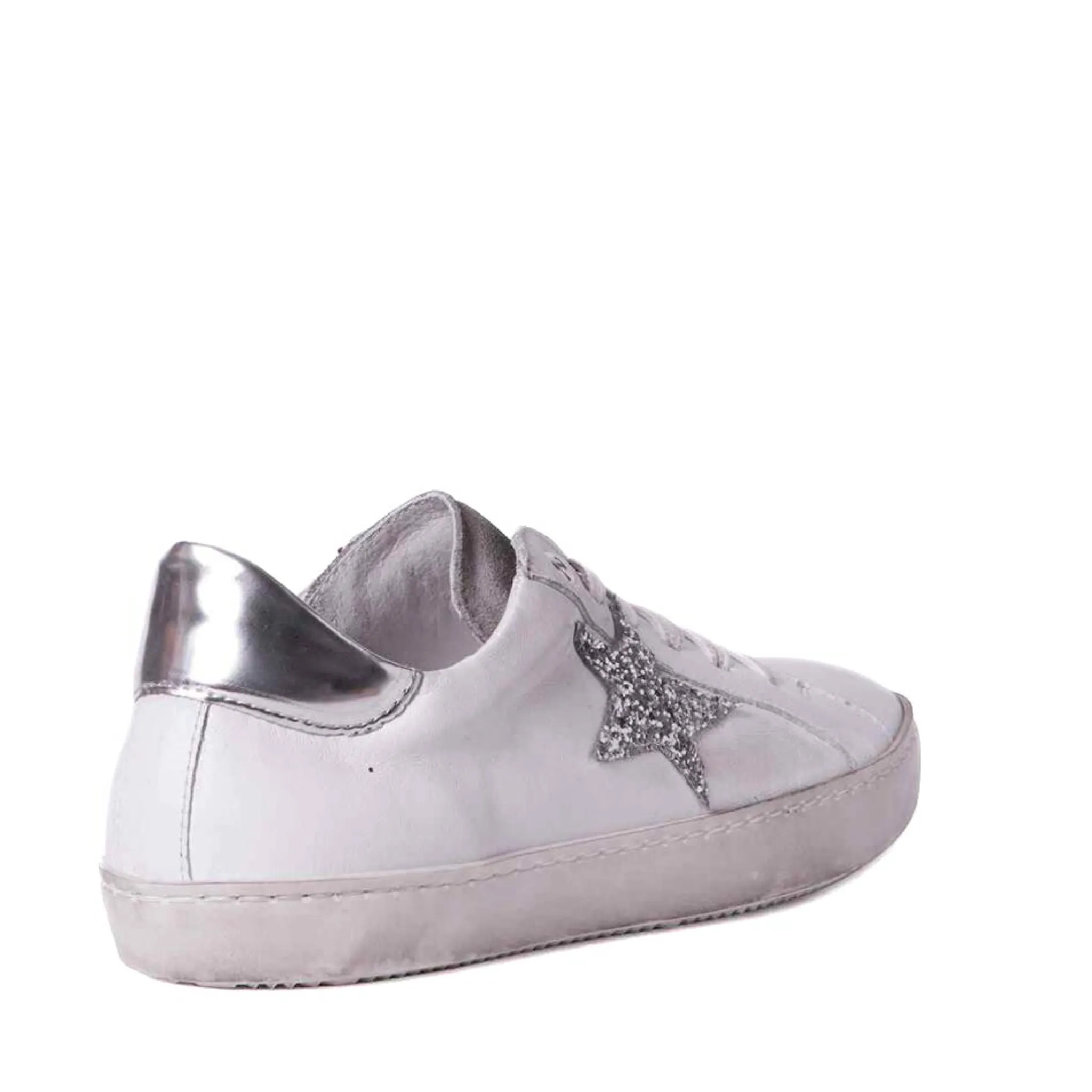 Flash Sneaker in Silver