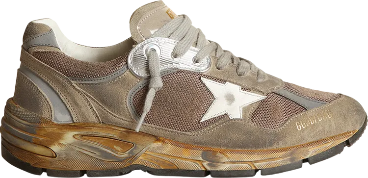 Golden Goose Dad-Star Dove Gray Sneakers, gray