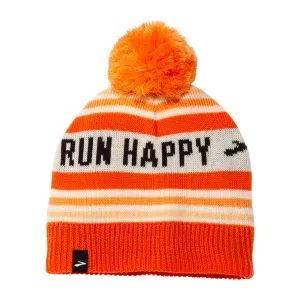 Heritage Pom Beanie | Fluoro Flash/Run Happy