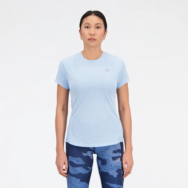 Impact S/S Tee | Blue Haze Heather