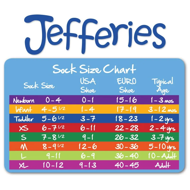 Jefferies Socks Unicorn Rainbow Stripe Knee High Socks (2 Pair Pack)