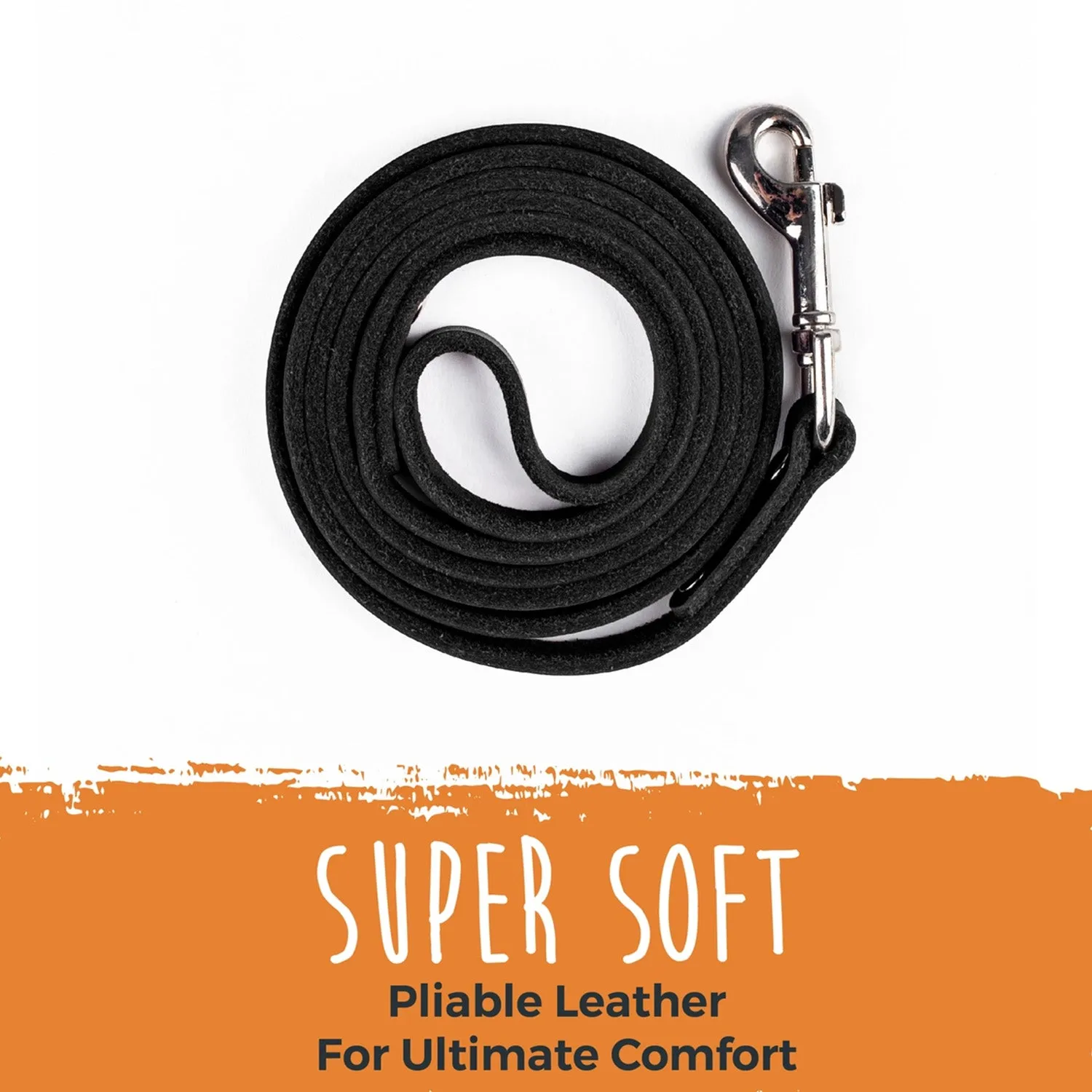 Leather Leash by Mighty Paw