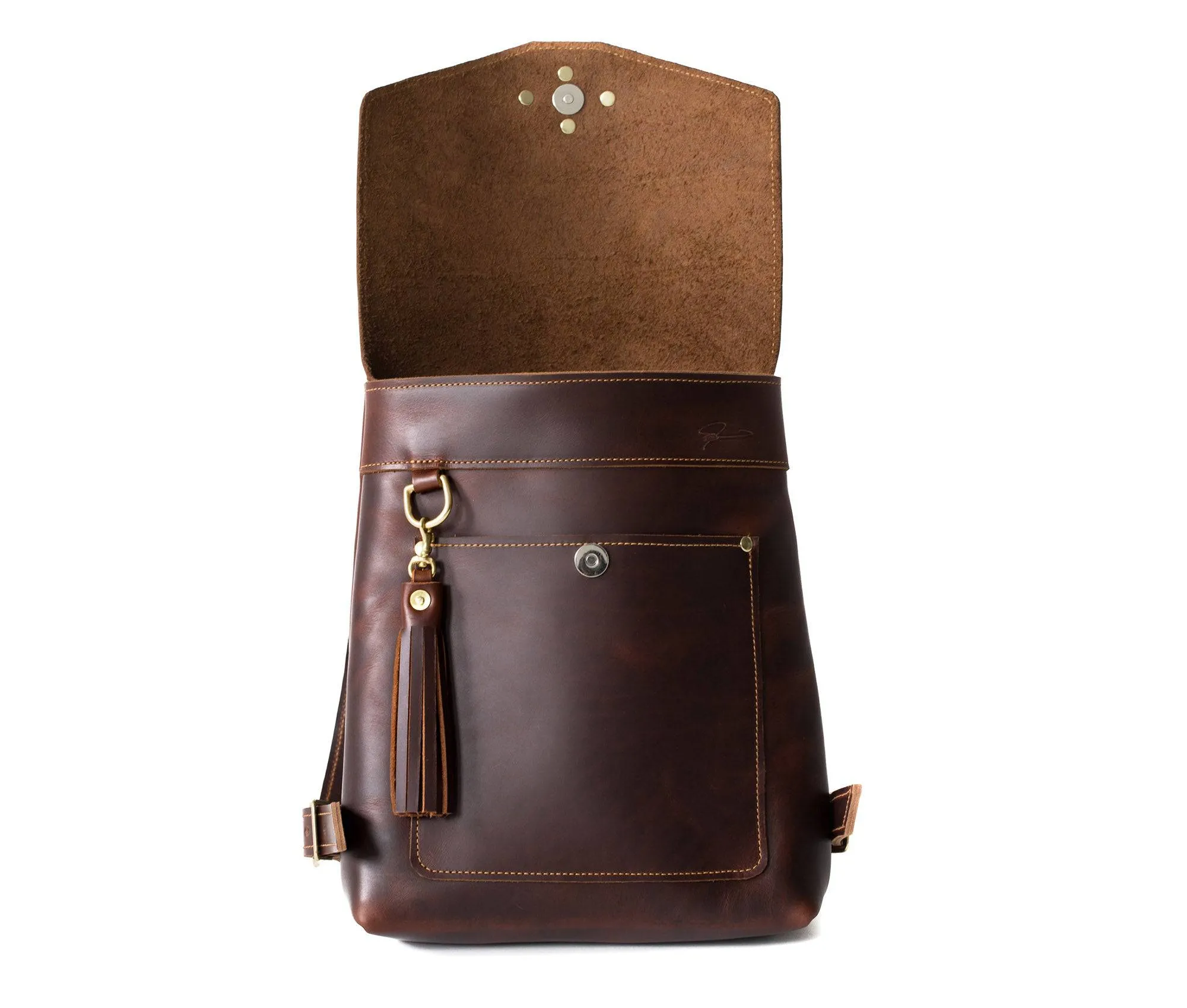 Leather Rucksack