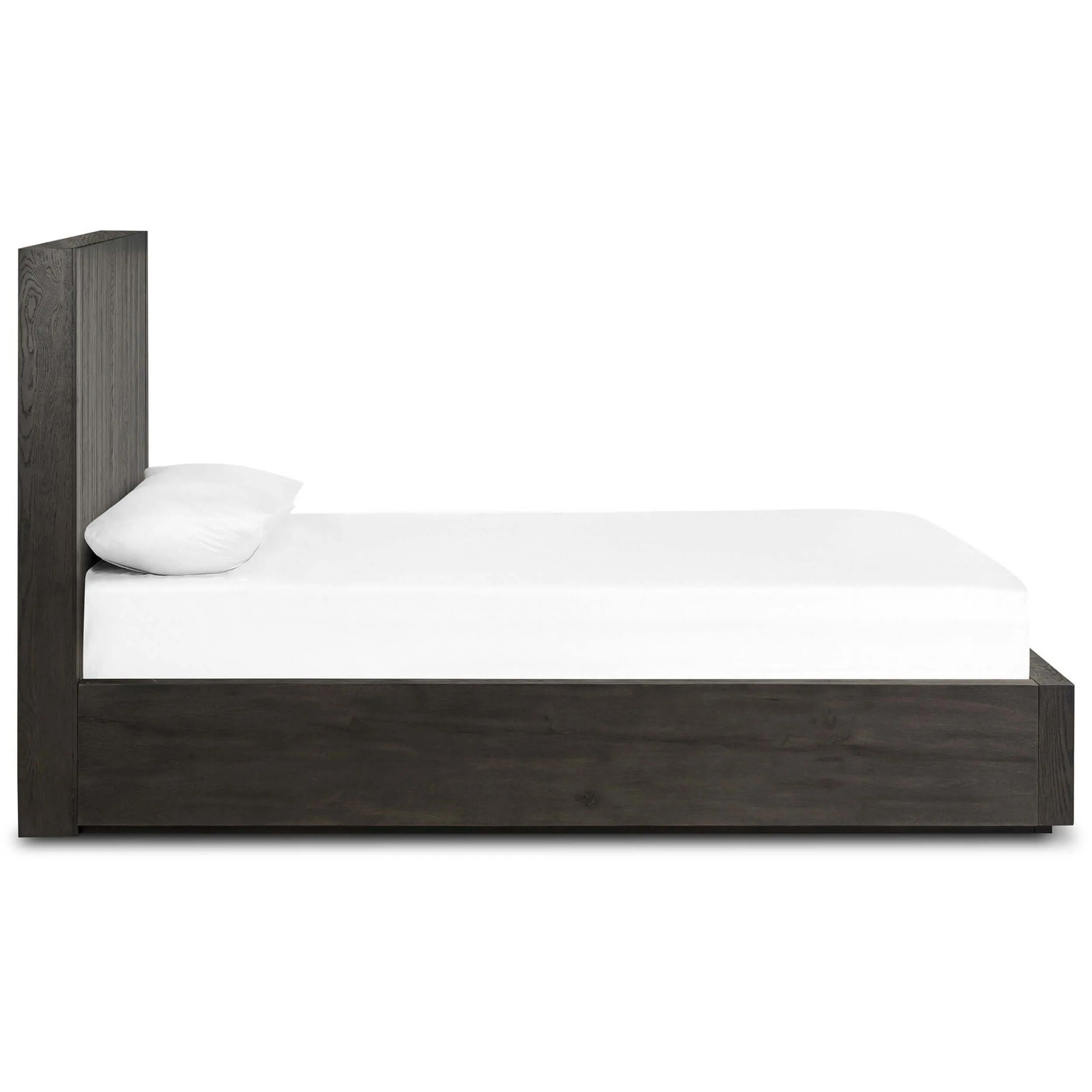 Leo King Bed, Smoked Black