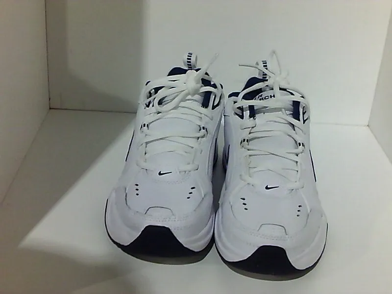 Nike Men's Leather White Sneakers Size 6 Pair Of Shoes