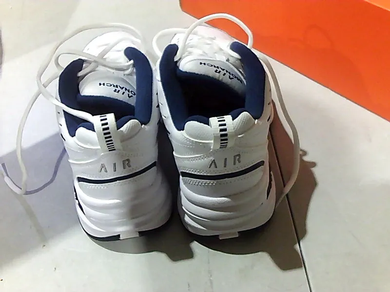 Nike Men's Leather White Sneakers Size 6 Pair Of Shoes