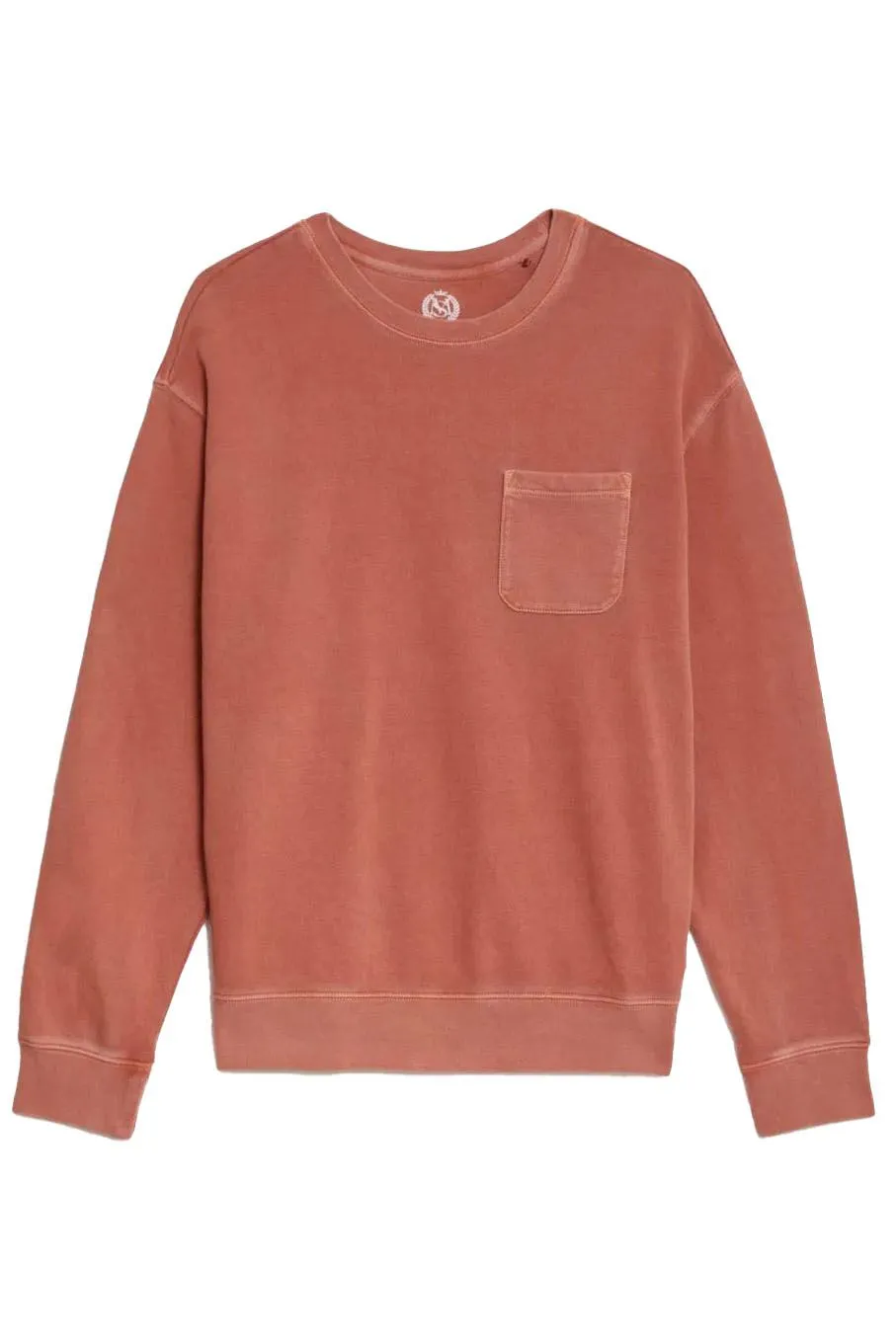 Pure Cotton Pocket Sweatshirt