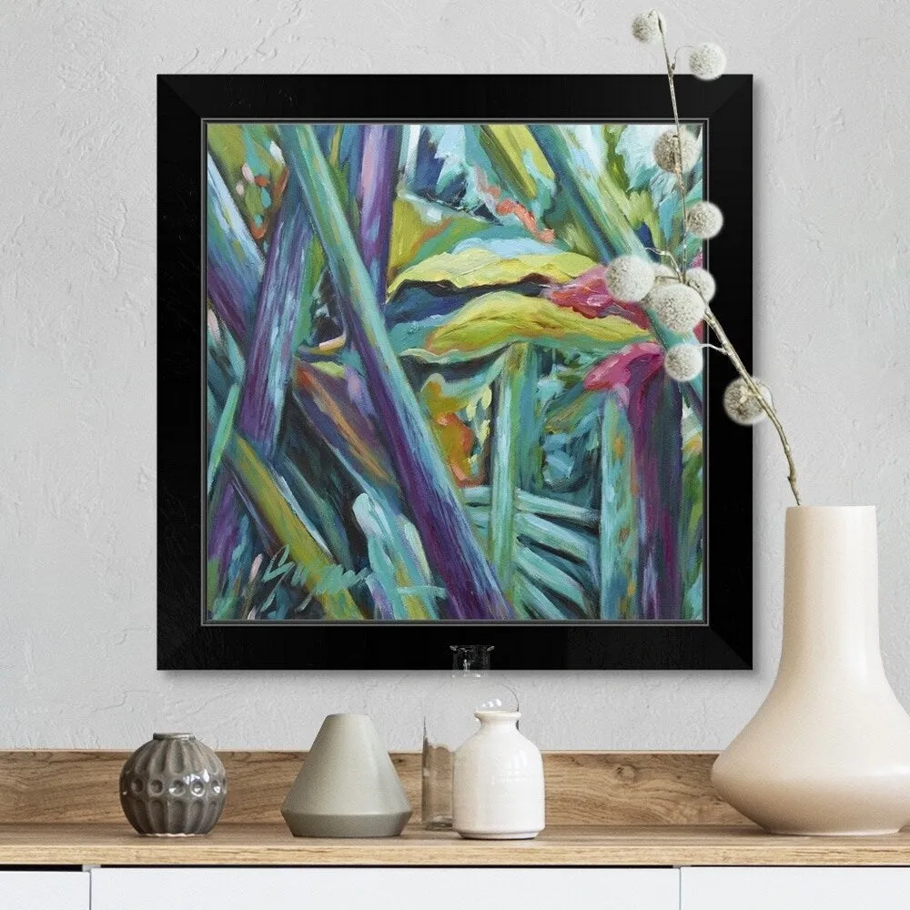 "Bula Bula I" Black Framed Print