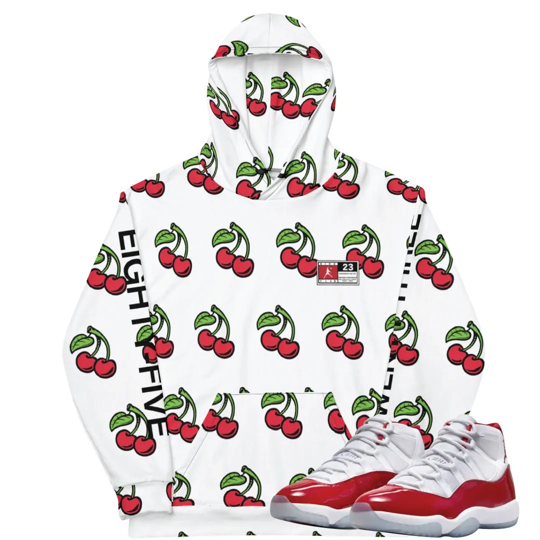 Retro 11 Cherry Red Hoodie