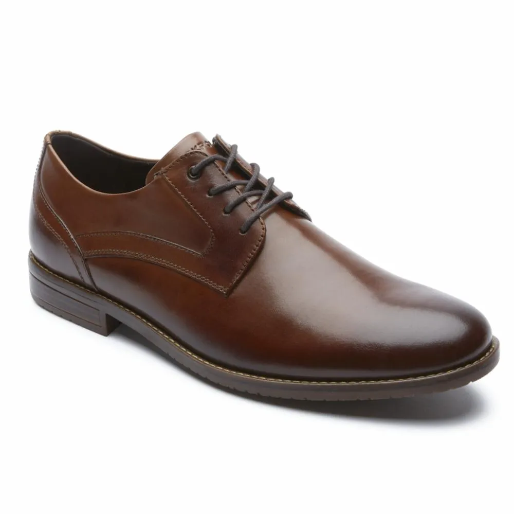 Rockport  Men's Plain Toe Style Purpose 3 Brown M