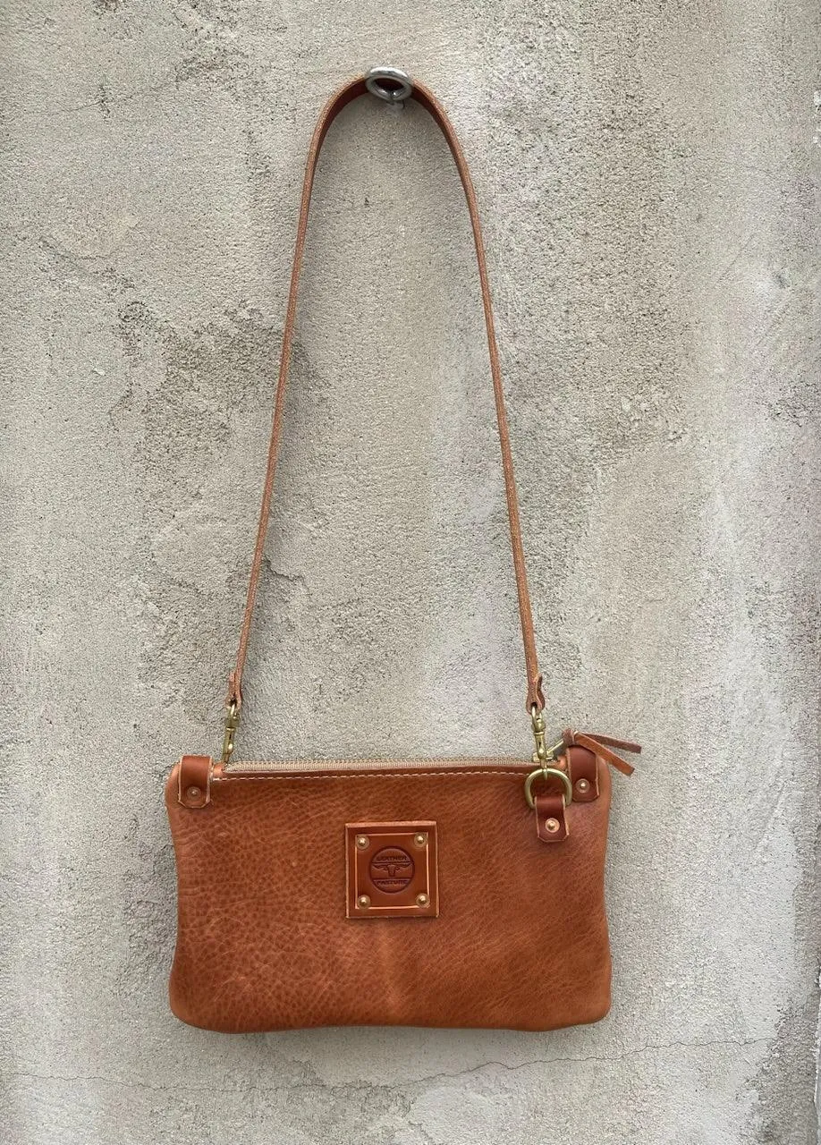 RTS- Micro Messenger Bag in Copper