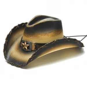 Stampede Western Straw Cowboy Hat - The Lone Star