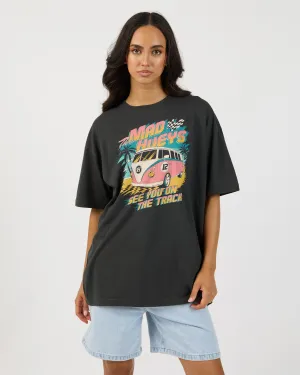 The Mad Hueys See You On The Track Oversized T-Shirt