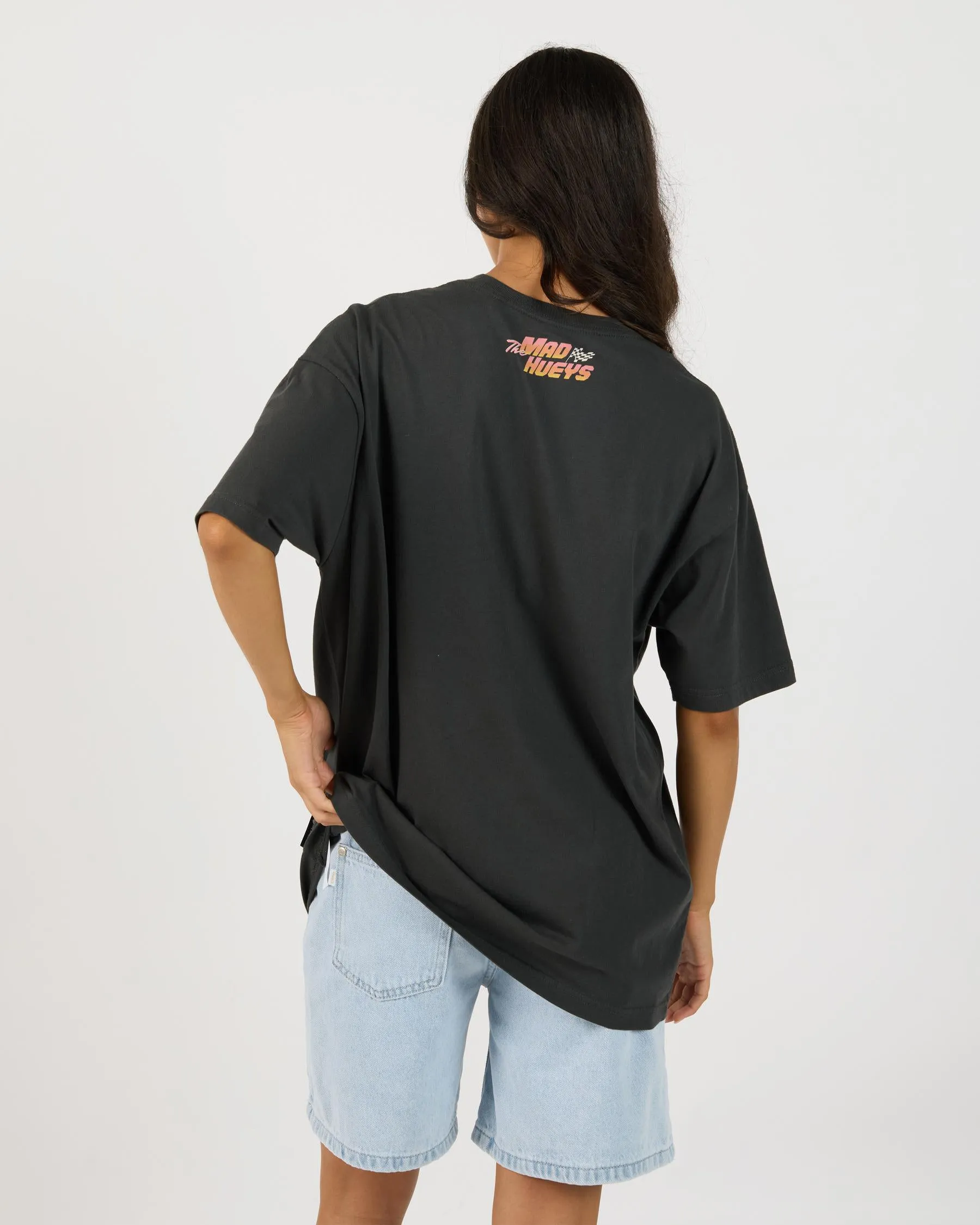 The Mad Hueys See You On The Track Oversized T-Shirt