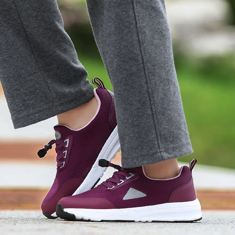 Women's breathable platform fashion sneakers