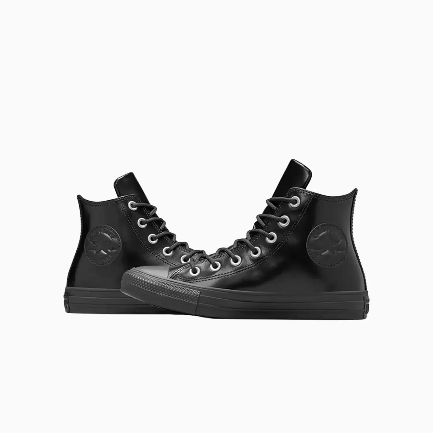 Women's Chuck Taylor All Star Black Lux Leather