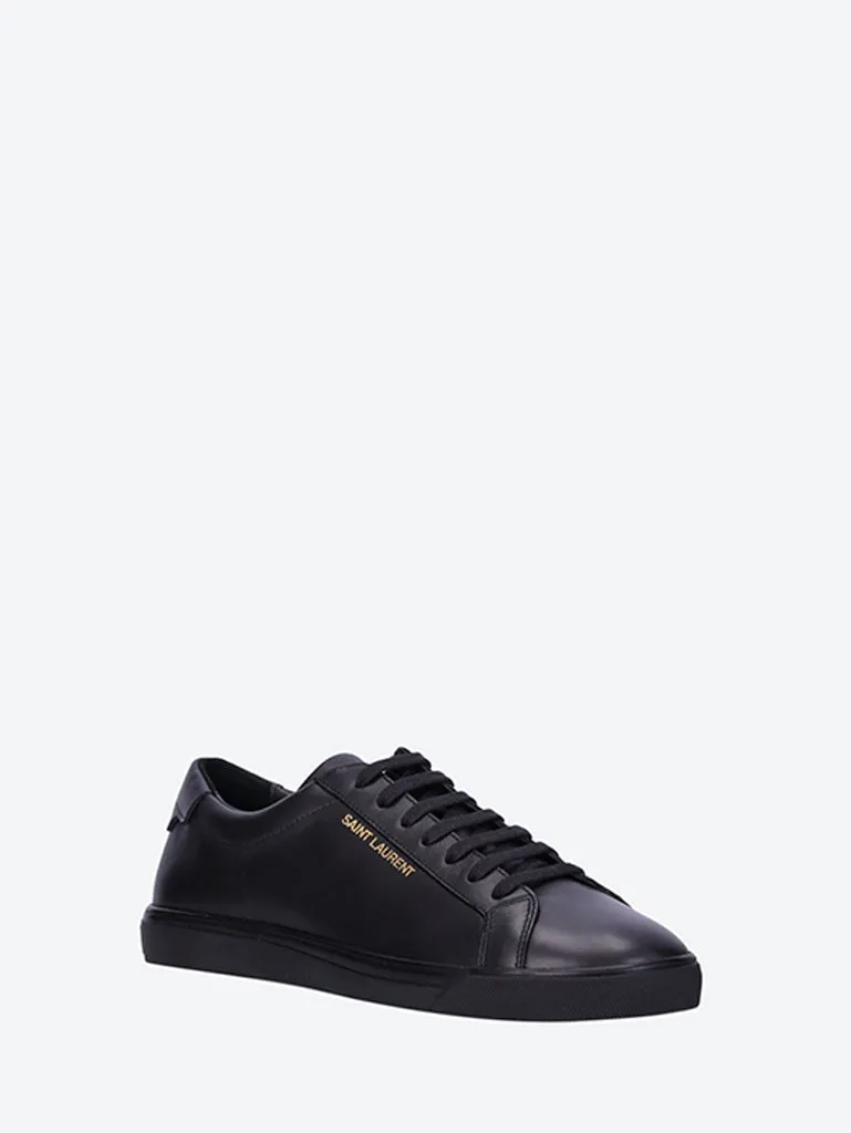 Ysl leather sneakers